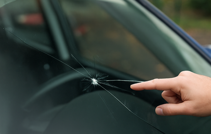 Pęknięta szyba, naprawa szyb, Warszawa.